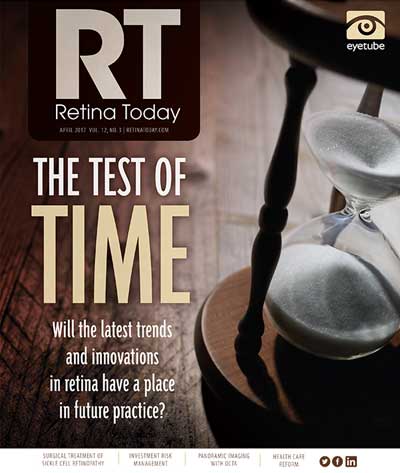 the test of time, retina today, april 2017