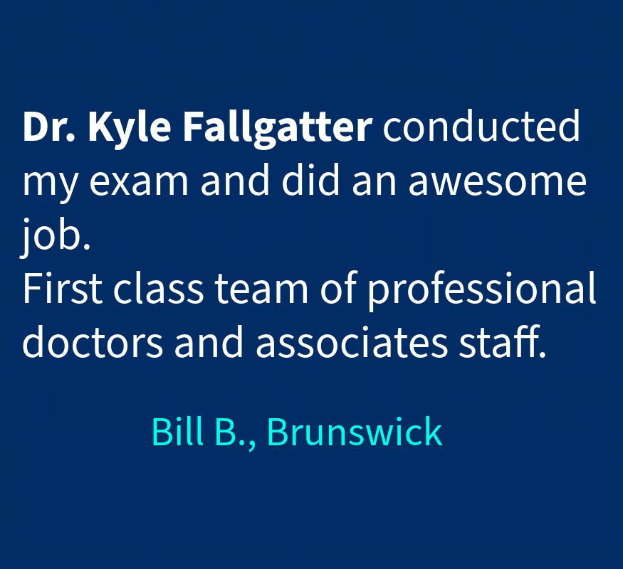 testimonial, dr kyle fallgatter, retina brunswick, doctor fallgatter, brunswick georgia, patient testimonial, georgia retina, retina specialist, florida retina institute patient